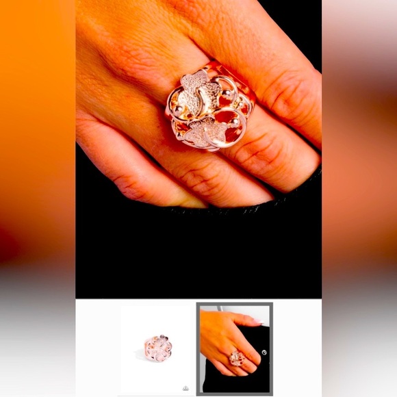 💛💎💛 “DISTINCTIVE DETAILING” ROSE GOLD RING ~ PAPARAZZI❗️💛💎💛 - Picture 4 of 4